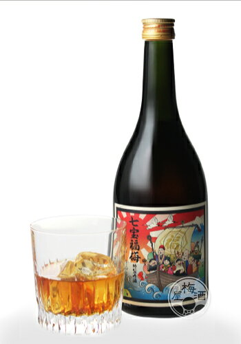 【7月5日限定！送料半額！】七宝福梅 720ml 河内ワイン 大阪府 20度 梅酒 梅原酒 ブランデー ベース ワイナリー福梅シリーズ お祝い 父の日 お中元 お歳暮 お正月 ギフト プレゼント umeshu-10002064 梅酒屋 サンプル画像2