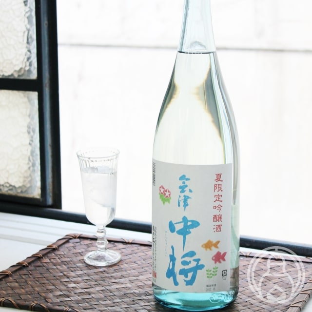 会津中将 夏吟醸 1800ml【鶴乃江酒造／福島県】【日本酒】