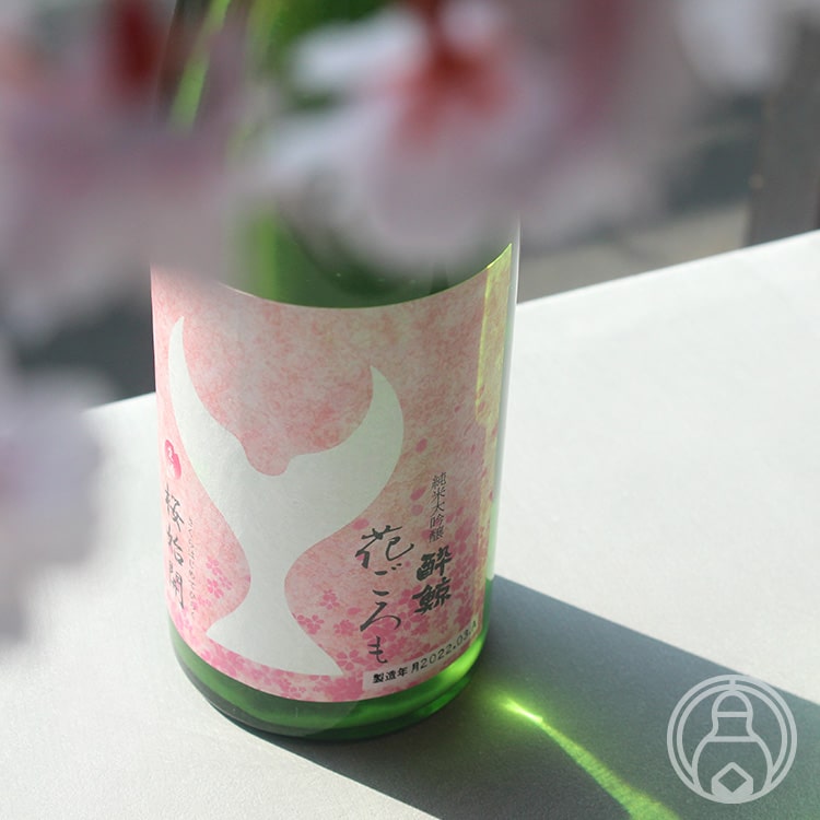 酔鯨 純米大吟醸 花ごろも 生酒 1800ml【酔鯨酒造／高知県】【要冷蔵】【日本酒】のサムネイル