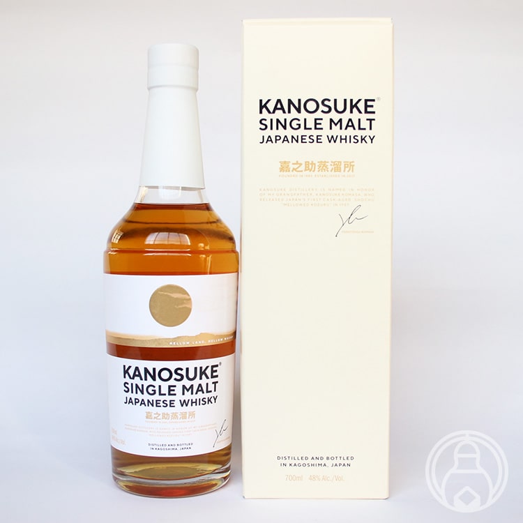 嘉之助 シングルモルト 700ml 【化粧箱入り】かのすけ ウイスキー ジャパニーズ モルト 48度国産ウイスキー 嘉之助蒸溜所 鹿児島県 父の日 お中元 お歳...