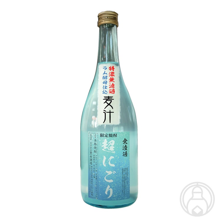 【スーパーSALE限定10倍+6/6まで送料半額】超にごり麦汁 青ラベル 720ml【豊永酒造／熊本県】【焼酎】のサムネイル