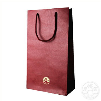 【11/28限定!送料半額】紙袋 2本用 赤色 720mlサイズ 【ラッピング】