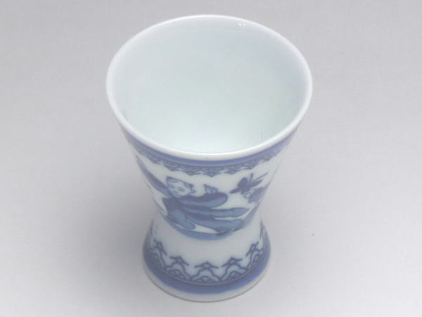 【B級品】唐子 杵型高台盃 [普段使いの食器]の紹介画像2
