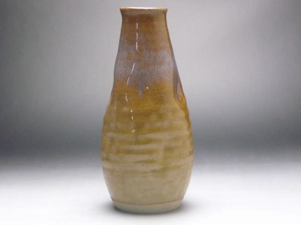 美浓烧陶器 - 【B級品】紫イラボ　土物花瓶（大）