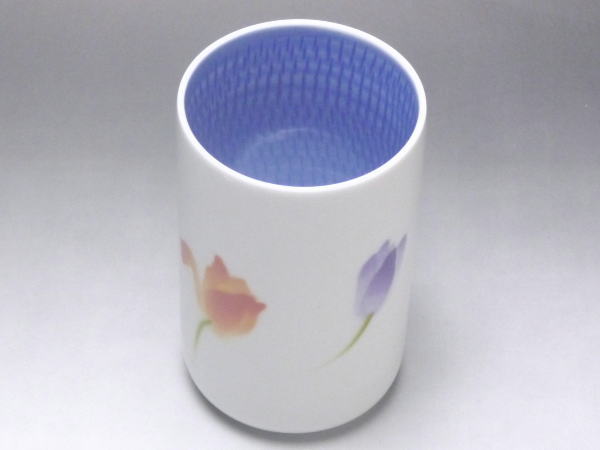 【B級品】チューリップ 内呉須長湯呑(小) [...の紹介画像2