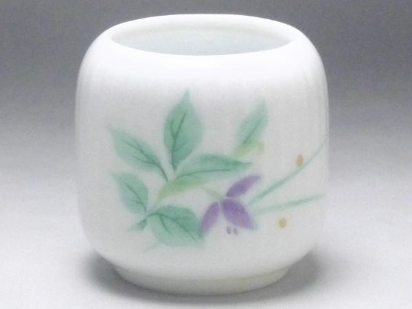 Mino Ware - 【B級品】ハギ　筋入り丸珍味入れ　[普段使いの食器]