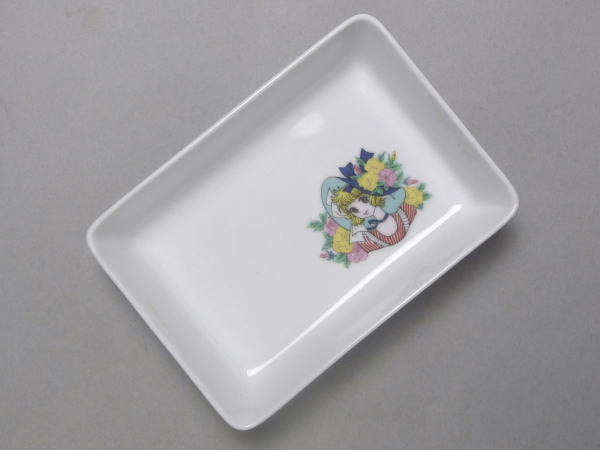 【B級品】レトロな絵柄の長角トレイ(A) [普...の紹介画像3