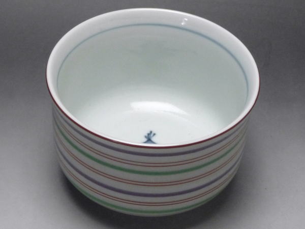 Mino Ware - 【B級品】三色駒筋32小鉢　[普段使いの食器]