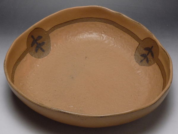 Other - 【B級品】丸印赤茶三角鉢　[普段使いの食器]