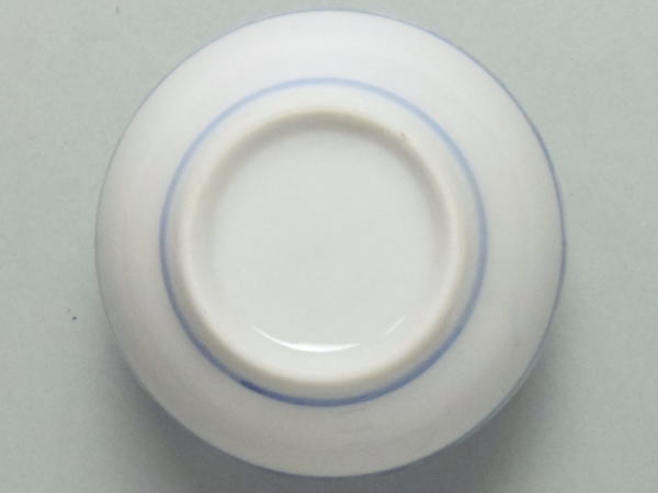 【B級品】緑地白花 玉湯呑 [普段使いの食器]の紹介画像3