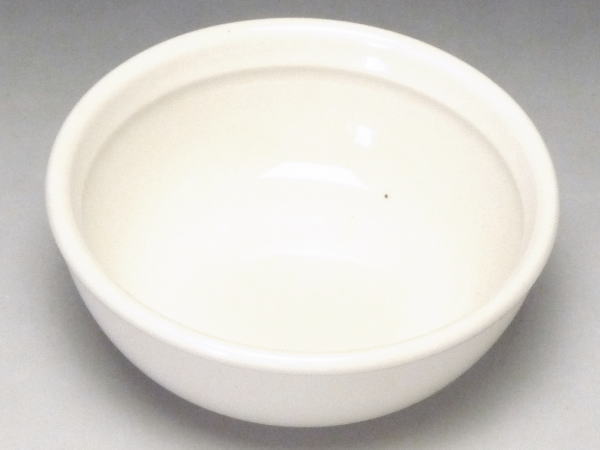 Mino Ware - 【B級品】3．2吋アイボリー平鉢　[普段使いの食器]