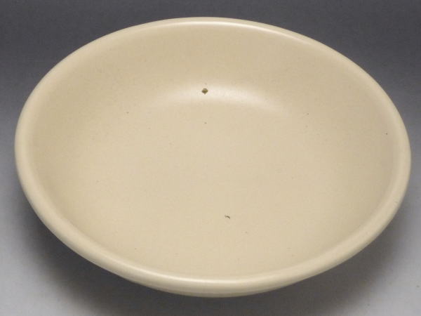 【B級品】ベージュ　厚口40深皿　[普段使いの食器]