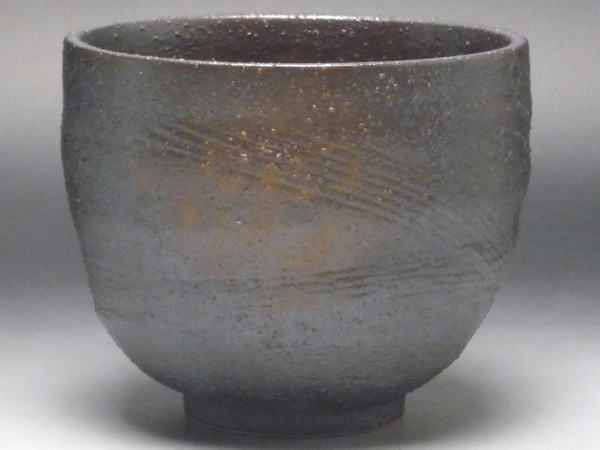 【B級品】黒伊賀　いっぷく碗　[普段使いの食器]