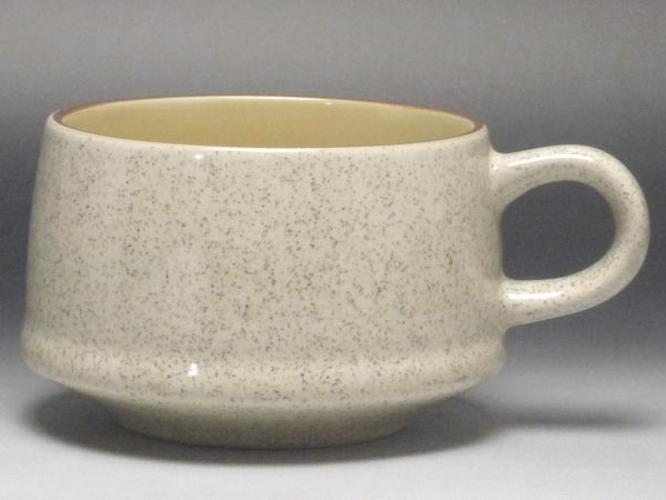 【B級品】黄茶砂目 ティーカップ [普段使いの食器]