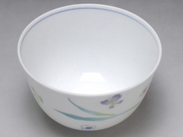 【B級品】蝶(両面) 白磁薄口千茶(湯呑み) ...の紹介画像2
