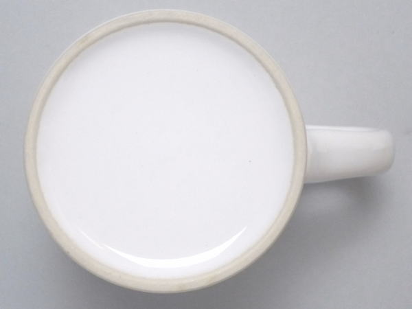 【B級品】コーヒー豆 白釉切立マグカップ [普...の紹介画像3