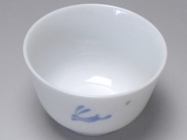 【B級品】三角波/跳ねうさぎ 小さな千茶(湯呑...の紹介画像2