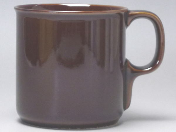 【B級品】アメ釉Pつまみ　切立反口マグカップ　[普段使いの食器] umeya210-10007835 やきもの 梅屋 パッケージ画像
