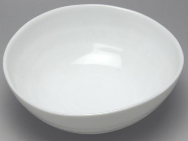 【B級品】白磁角丸鉢(長辺131) [普段使いの食器]