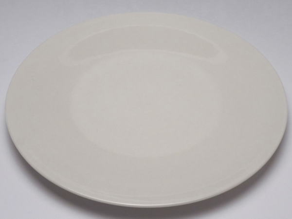 【B級品】アイボリープレート(φ208)(ee3888) [普段使いの食器]