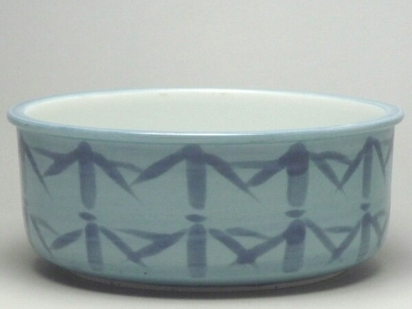 【B級品】青竹（淵水色） 切立鉢(φ150) [普段使いの食器]
