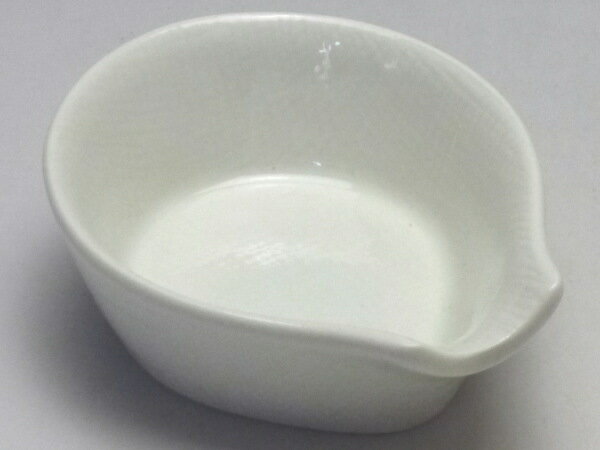 【B級品】布目薄青　レンゲ受け台（揃いのレンゲは取り扱っておりません）　[普段使いの食器]