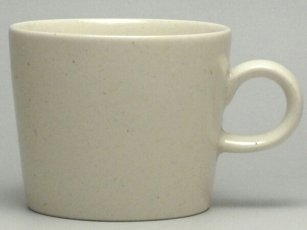 【B級品】斑点ベージュ　V型コーヒーカップ　[普段使いの食器]