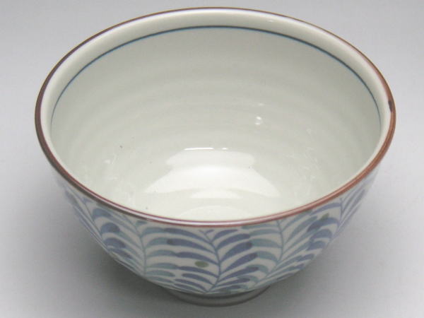古染シダ紋(青) かるーいお茶碗(小平) [普...の紹介画像2