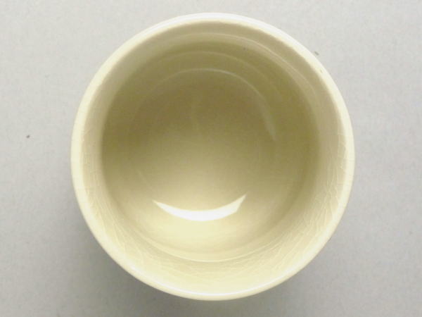 【B級品】アイボリー　寿司湯呑　[普段使いの食器]