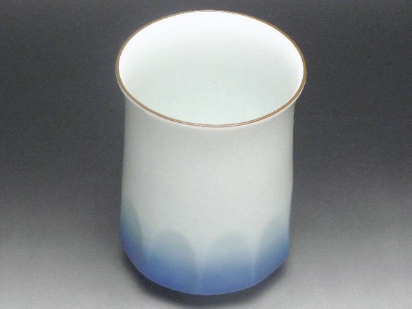 【B級品】深青 腰角長湯呑(大) [普段使いの食器]の紹介画像2