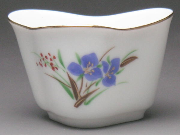 Small Bowls - 【B級品】松形珍味入れ（キキョウ）　[普段使いの食器]