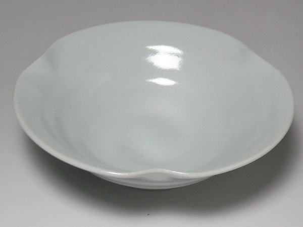 Other - 【B級品】青灰55ひねり浅鉢　[普段使いの食器]