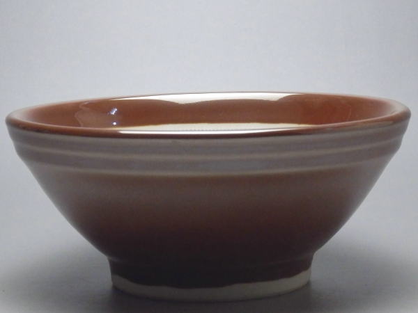 【B級品】5．5号すり鉢（茶）(φ156)　[普段使いの食器]