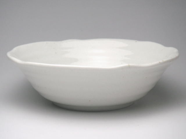 粉引釉　5．5寸鉢　[普段使いの食器]