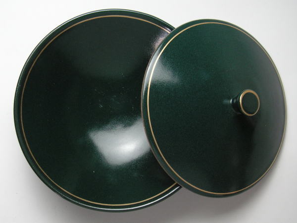 【B級品】濃緑彩割烹揃い 蓋向(小) [普段使...の紹介画像3