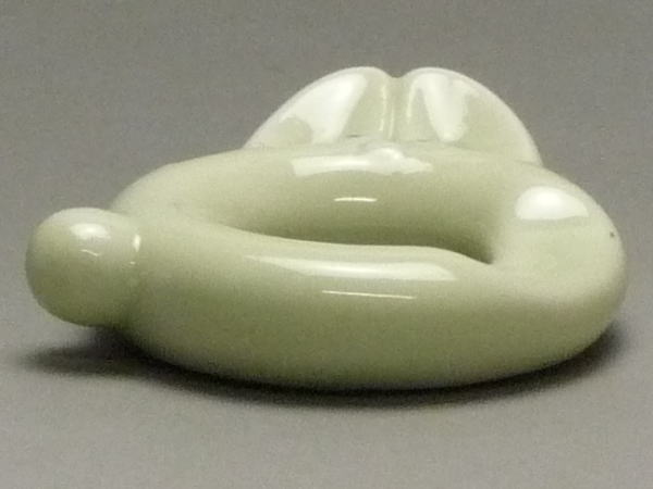 【B級品】グリーン猫 リング箸置き [普段使い...の紹介画像2