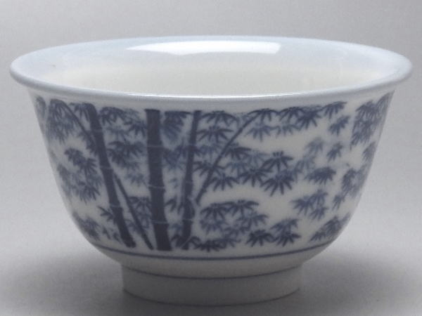 【B級品】竹林　反口千茶（湯呑み）　[普段使いの食器]