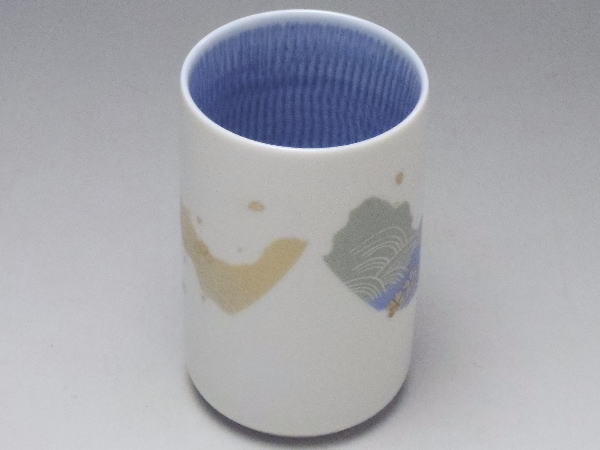 【B級品】波うさぎ(3羽:背面狭い) 内呉須長...の紹介画像2