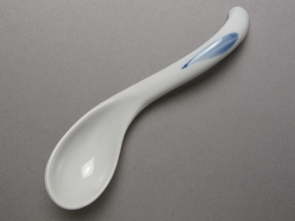 【B級品】青刷毛目S型レンゲ [普段使いの食器]の紹介画像2