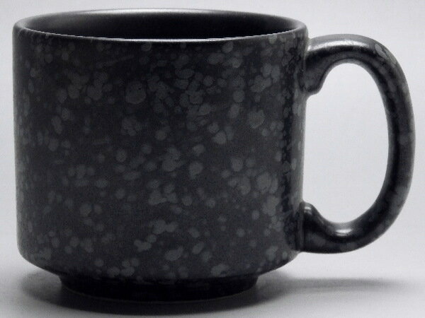 【B級品】グレー斑点　コーヒーカップ　[普段使いの食器]