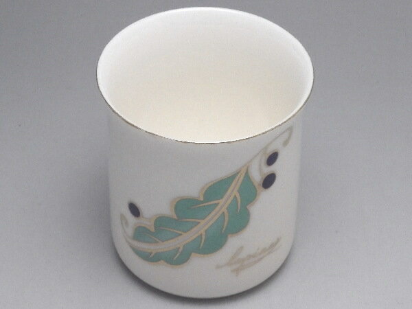 【C級品】金彩木の葉 クリーム反口ミニカップ(...の紹介画像2