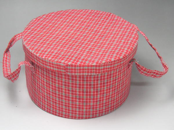 布被せバスケット（赤：小）