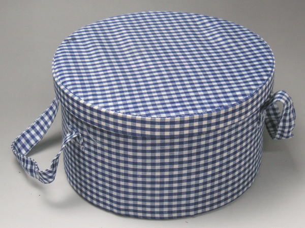 布被せバスケット（青：小）