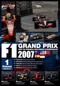 【中古】F1グランプリ 2007 VOL.1 Rd.1~Rd.5 [DVD]