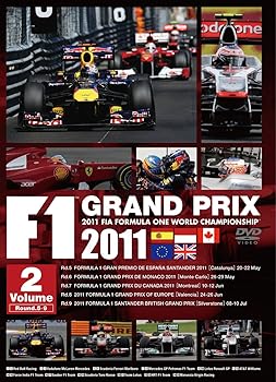 【中古】F1　GRAND　PRIX　2011　Vol．2　　Round．　5−9 [DVD]