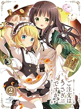 【中古】ご注文はうさぎですか? 第2巻 (初回限定版) [Blu-ray]