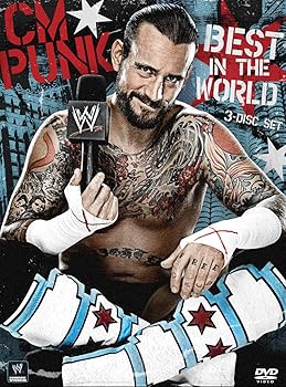 【中古】WWE CMパンク ベスト・イン・ザ・ワールド(3枚組) [DVD]