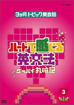【中古】3ヶ月トピック英会話 ハートで感じる英文法 3 [DVD]