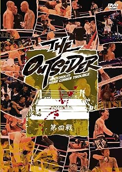 【中古】ジ・アウトサイダー (第四戦) [DVD]【メーカー名】【メーカー型番】【ブランド名】【商品説明】ジ・アウトサイダー (第四戦) [DVD]当店では初期不良に限り、商品到着から7日間は返品を 受付けております。お問い合わせ・メールにて不具合詳細をご連絡ください。他モールとの併売品の為、完売の際はキャンセルご連絡させて頂きます。中古品の商品タイトルに「限定」「初回」「保証」「DLコード」などの表記がありましても、特典・付属品・帯・保証等は付いておりません。電子辞書、コンパクトオーディオプレーヤー等のイヤホンは写真にありましても衛生上、基本お付けしておりません。※未使用品は除く品名に【import】【輸入】【北米】【海外】等の国内商品でないと把握できる表記商品について国内のDVDプレイヤー、ゲーム機で稼働しない場合がございます。予めご了承の上、購入ください。掲載と付属品が異なる場合は確認のご連絡をさせて頂きます。ご注文からお届けまで1、ご注文⇒ご注文は24時間受け付けております。2、注文確認⇒ご注文後、当店から注文確認メールを送信します。3、お届けまで3〜10営業日程度とお考えください。4、入金確認⇒前払い決済をご選択の場合、ご入金確認後、配送手配を致します。5、出荷⇒配送準備が整い次第、出荷致します。配送業者、追跡番号等の詳細をメール送信致します。6、到着⇒出荷後、1〜3日後に商品が到着します。　※離島、北海道、九州、沖縄は遅れる場合がございます。予めご了承下さい。お電話でのお問合せは少人数で運営の為受け付けておりませんので、お問い合わせ・メールにてお願い致します。営業時間　月〜金　11:00〜18:00★お客様都合によるご注文後のキャンセル・返品はお受けしておりませんのでご了承ください。0