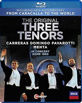 【中古】三大テノール伝説のコンサート・イン・ローマ 1990 (The Original Three Tenors in Concert, Rome 1990) [Blu-ray] [Import] [日本語帯・解説付]